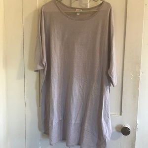 Lularoe Oatmeal Irma Shirt